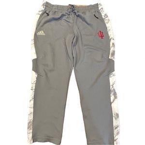 Adidas‎ IU Indiana University Gray Athletic Sweatpants Joggers 2XLT